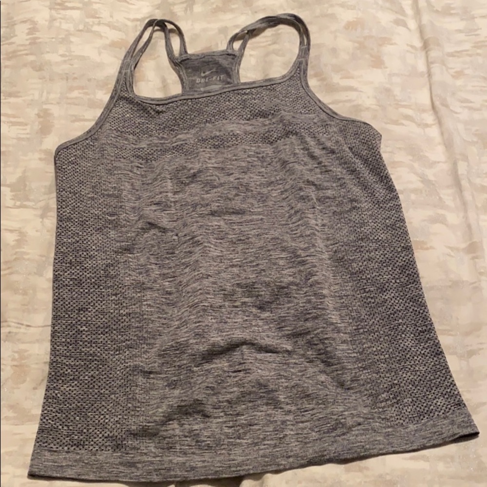Nike Dri-Fit heather grey Tank